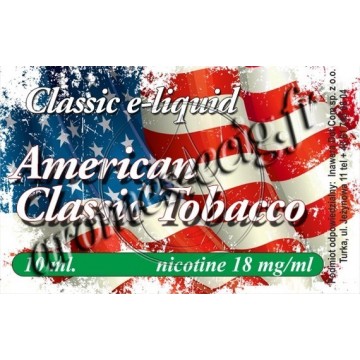 E-Liquide American 18 mg TDM classique