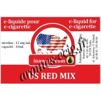 E-Liquide US Red Mix 12 mg Inawera