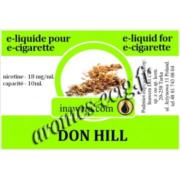 E-Liquide Don Hill 18 mg Inawera