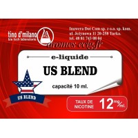 E-Liquide US Blend 12 mg Tino D'Milano