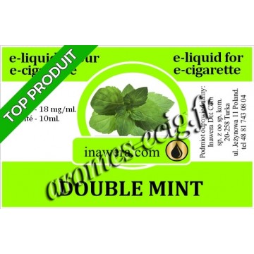 E-Liquide Double Menthe 18 mg Inawera