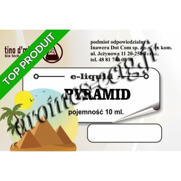 E-Liquide Pyramide 12 mg Tino D'Milano