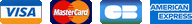 Logos cartes bancaires et Paypal